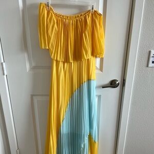 Off the shoulder dress